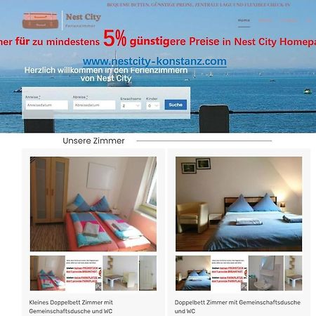 Nest City - Not A Hotel, Private Room With Shared Showers, No Parking, Breakfast, Or Kitchen, Towels Available For A Fee, Check-In 4 Pm To 11 Pm Konstanz Buitenkant foto